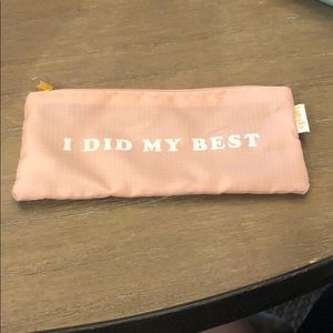 “I Did My Best” Cosmetic Bag